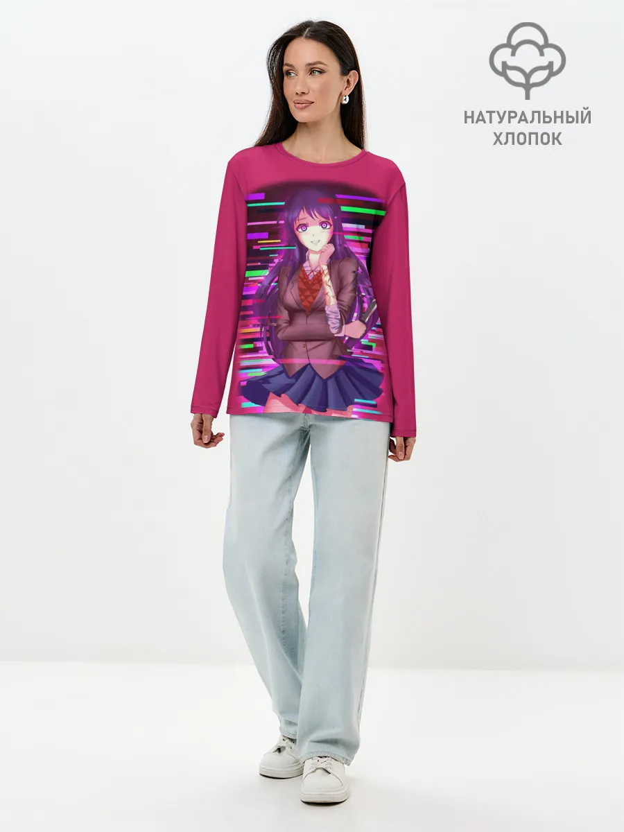 Лонгслив женский. Хлопок / Literature Club Юри