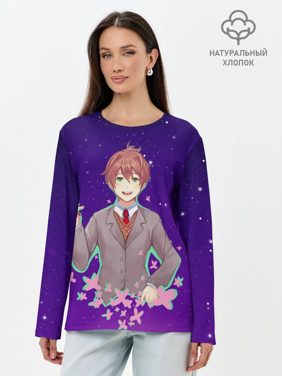 Лонгслив женский. Хлопок / Protagonist