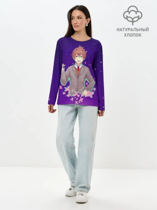 Лонгслив женский. Хлопок / Protagonist