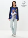 Лонгслив женский. Хлопок / ЛУКА МОДРИЧ / РЕАЛ МАДРИД