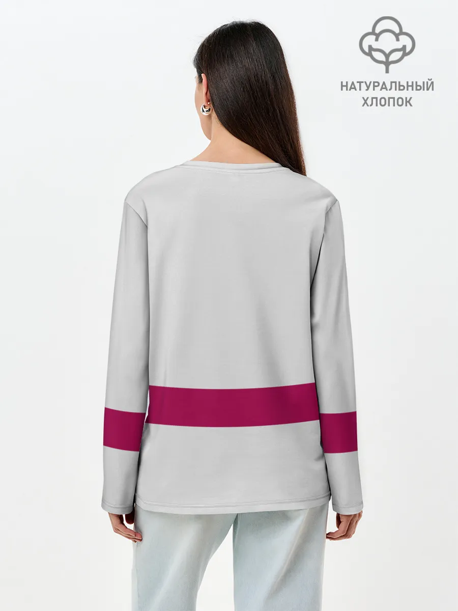 Лонгслив женский. Хлопок / Фати игрок Барселоны