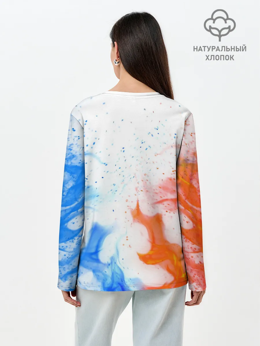 Лонгслив женский. Хлопок / SERGIO RAMOS / СЕРХИО РАМОС