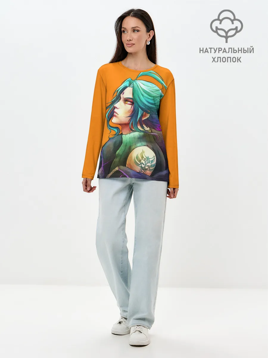 Лонгслив женский. Хлопок / СЯО / GENSHIN IMPACT