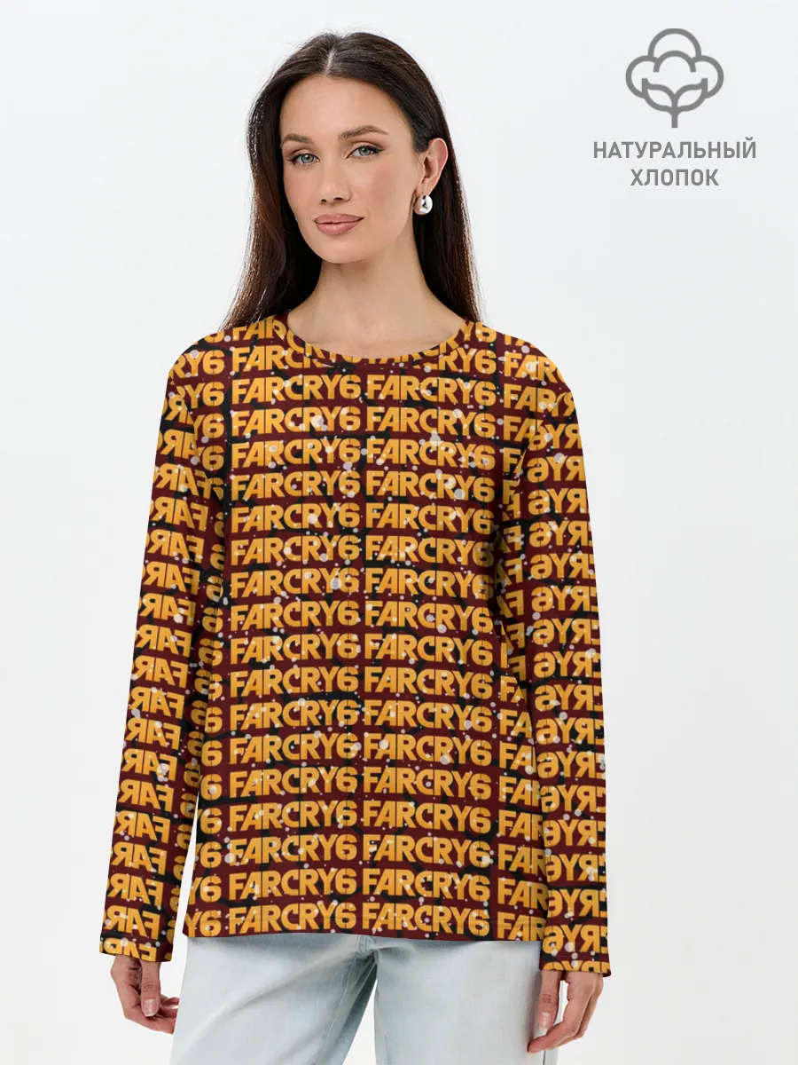 Лонгслив женский. Хлопок / Far Cry 6