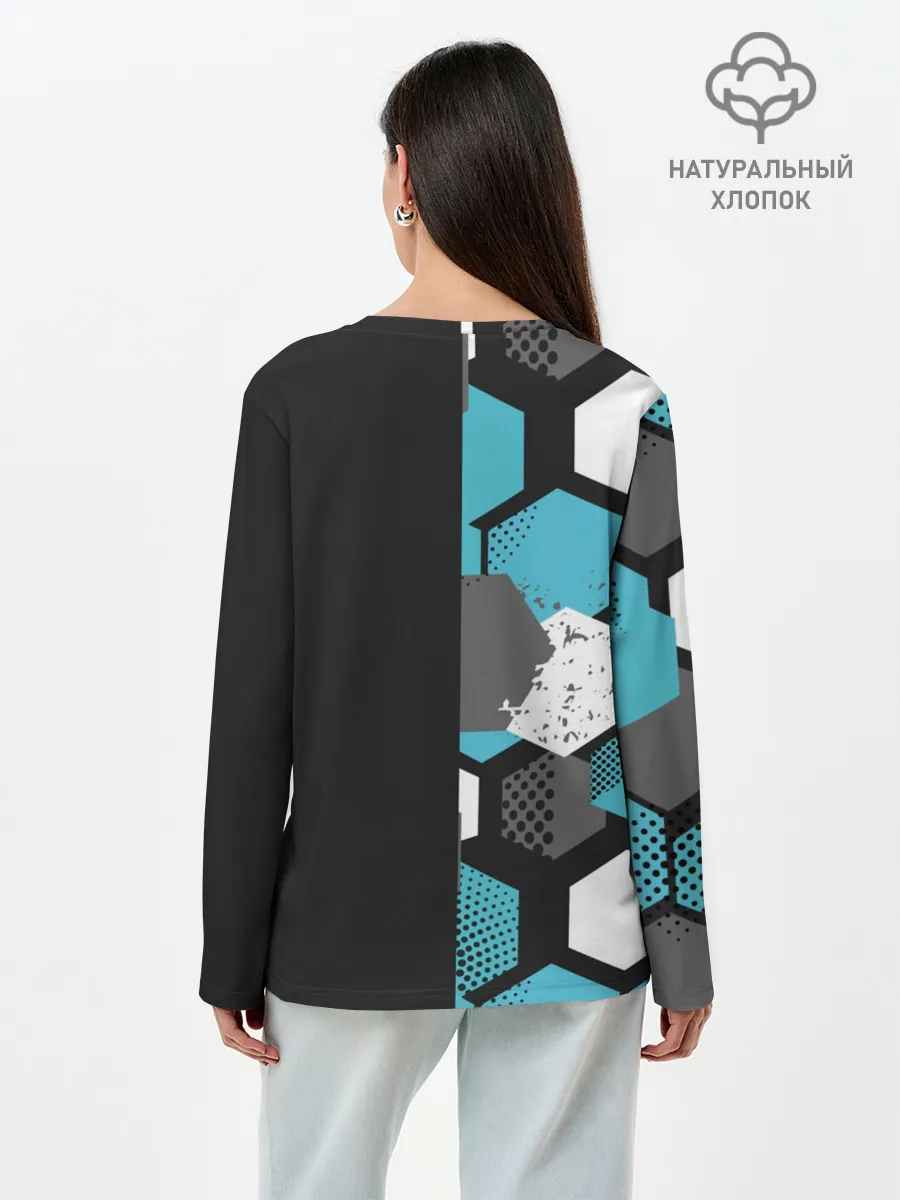Лонгслив женский. Хлопок / Эден Азар