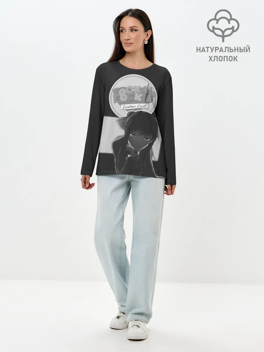 Лонгслив женский. Хлопок / Doki Doki Literature Club!