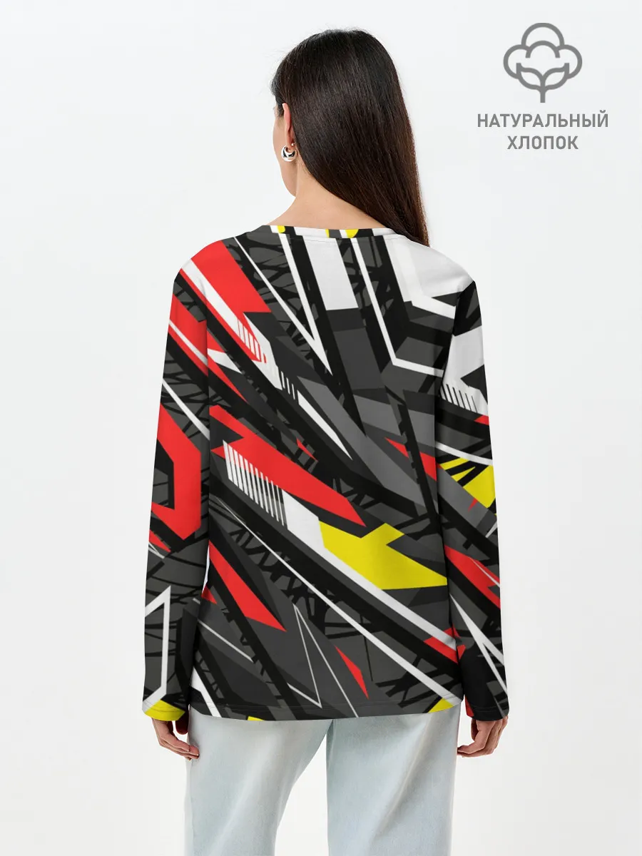 Лонгслив женский. Хлопок / Эден Азар