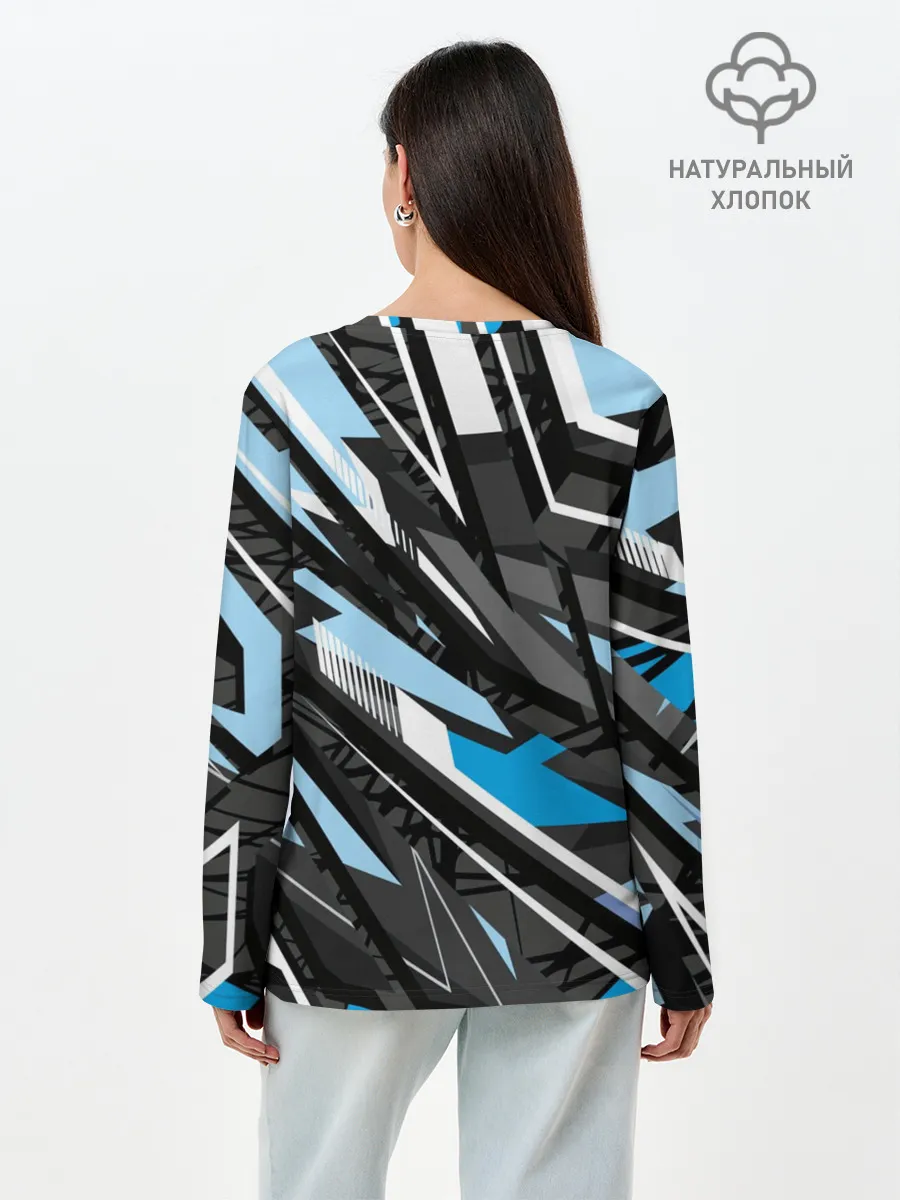 Лонгслив женский. Хлопок / Серхио Агуэро