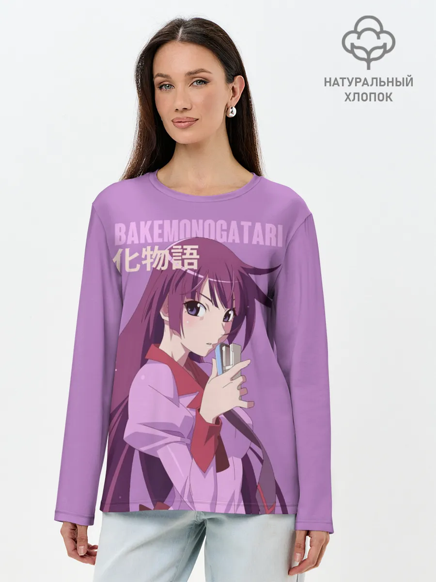 Лонгслив женский. Хлопок / Истории монстров