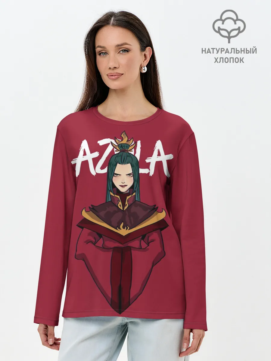 Лонгслив женский. Хлопок / Azula
