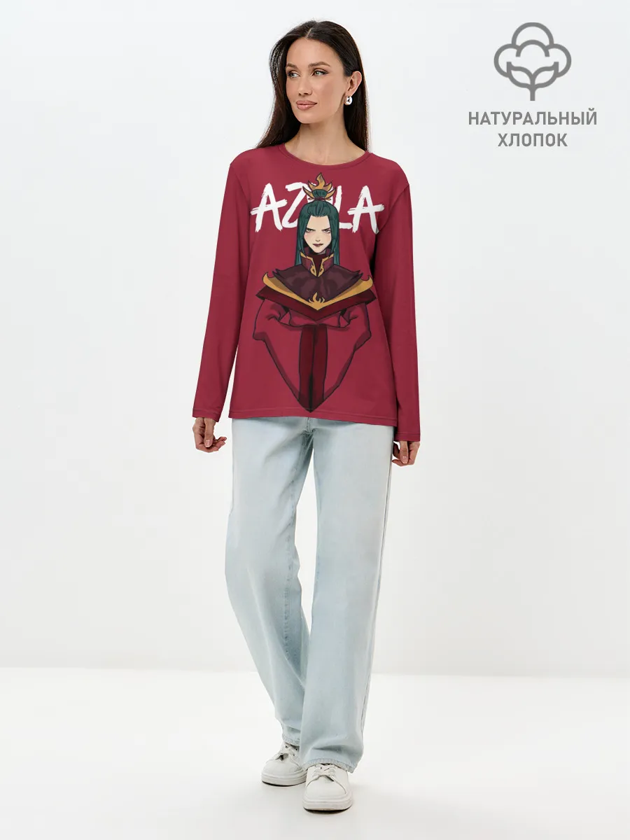 Лонгслив женский. Хлопок / Azula
