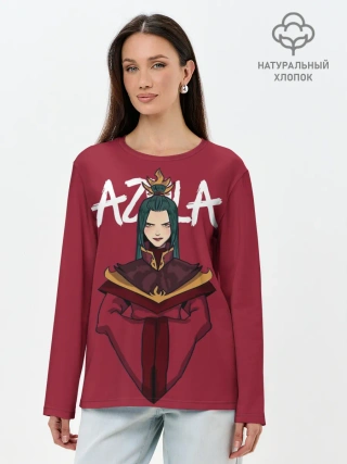Лонгслив женский. Хлопок / Azula