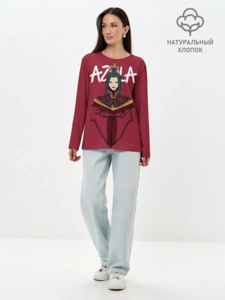 Лонгслив женский. Хлопок / Azula