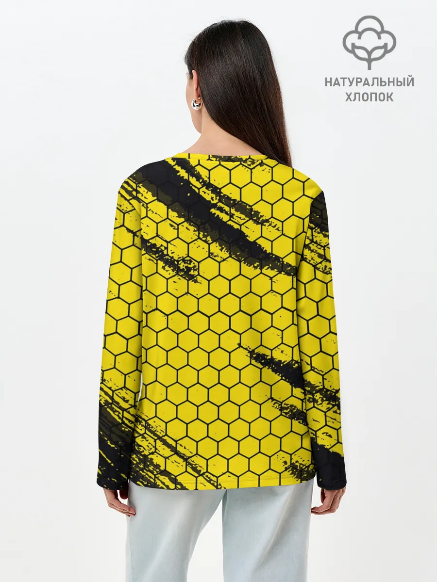 Лонгслив женский. Хлопок / ЭРЛИНГ ХОЛАНД / ERLING HAALAND