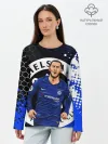 Лонгслив женский. Хлопок / ЭДЕН АЗАР / CHELSEA / ЧЕЛСИ