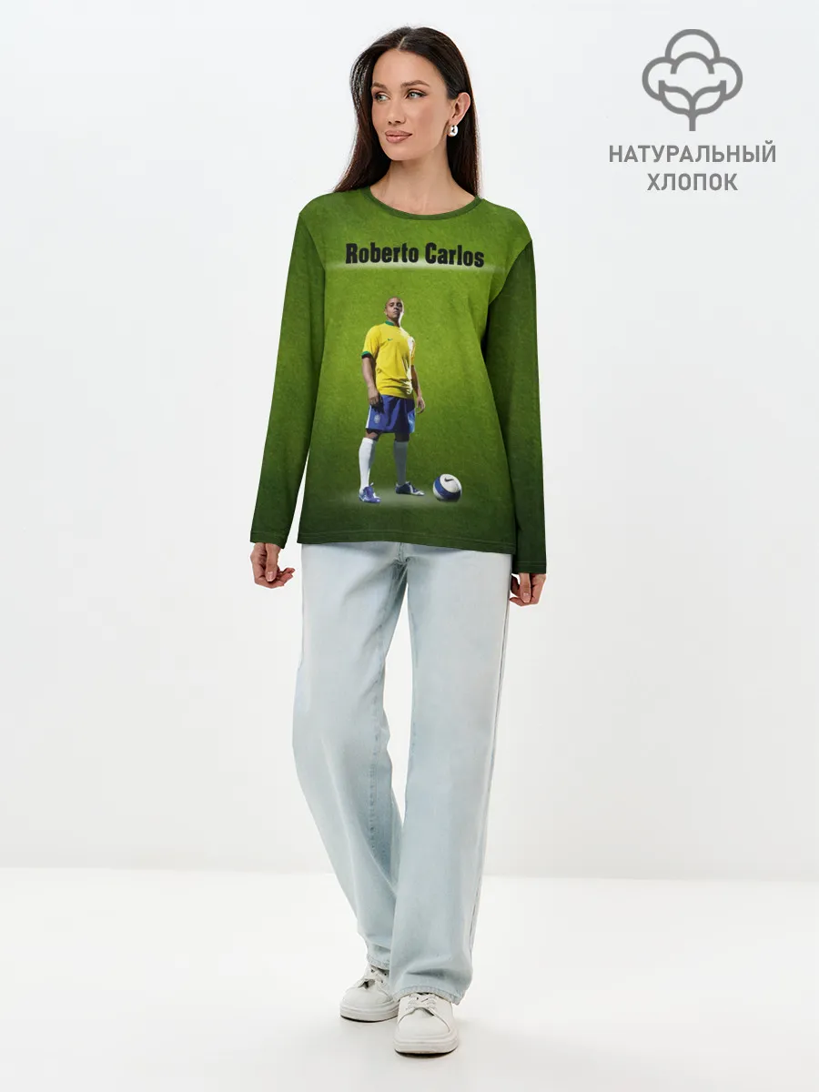Лонгслив женский. Хлопок / Roberto Carlos $$$
