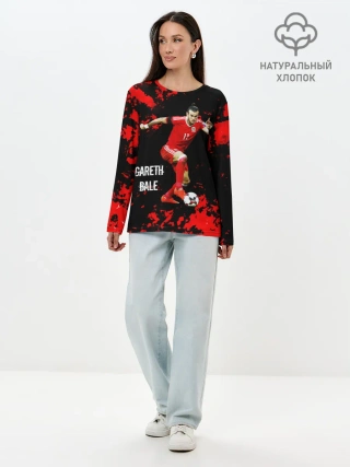 Лонгслив женский. Хлопок / Бэйл Гарет