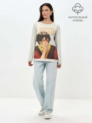 Лонгслив женский. Хлопок / Zuko