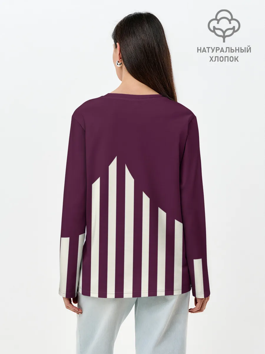 Лонгслив женский. Хлопок / Andrea Pirlo