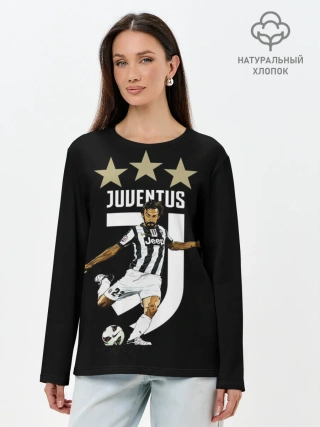 Лонгслив женский. Хлопок / Андреа Пирло