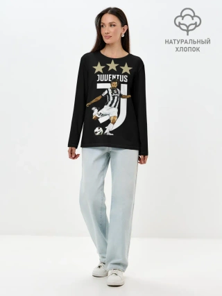 Лонгслив женский. Хлопок / Андреа Пирло