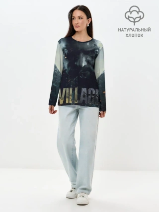 Лонгслив женский. Хлопок / Итан Уинтерс