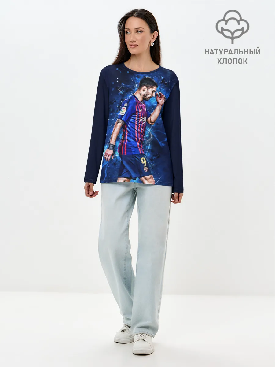 Лонгслив женский. Хлопок / Луис Альберто