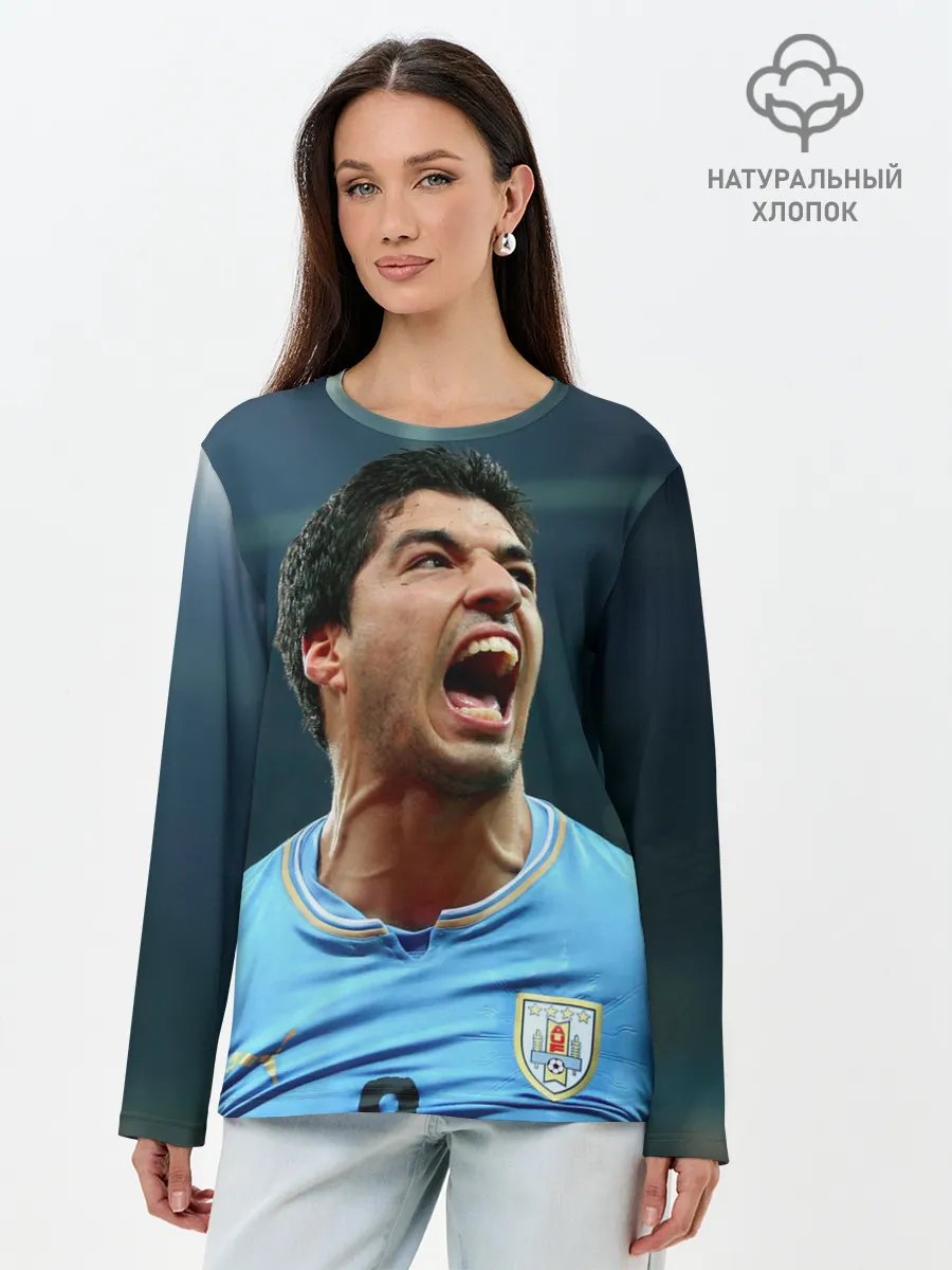 Лонгслив женский. Хлопок / Луис Альберто