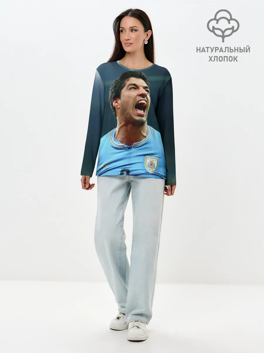 Лонгслив женский. Хлопок / Луис Альберто