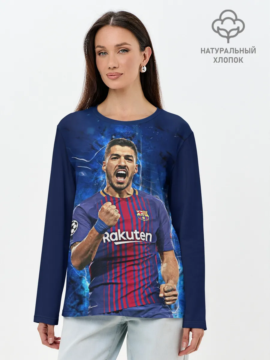 Лонгслив женский. Хлопок / Луис Альберто