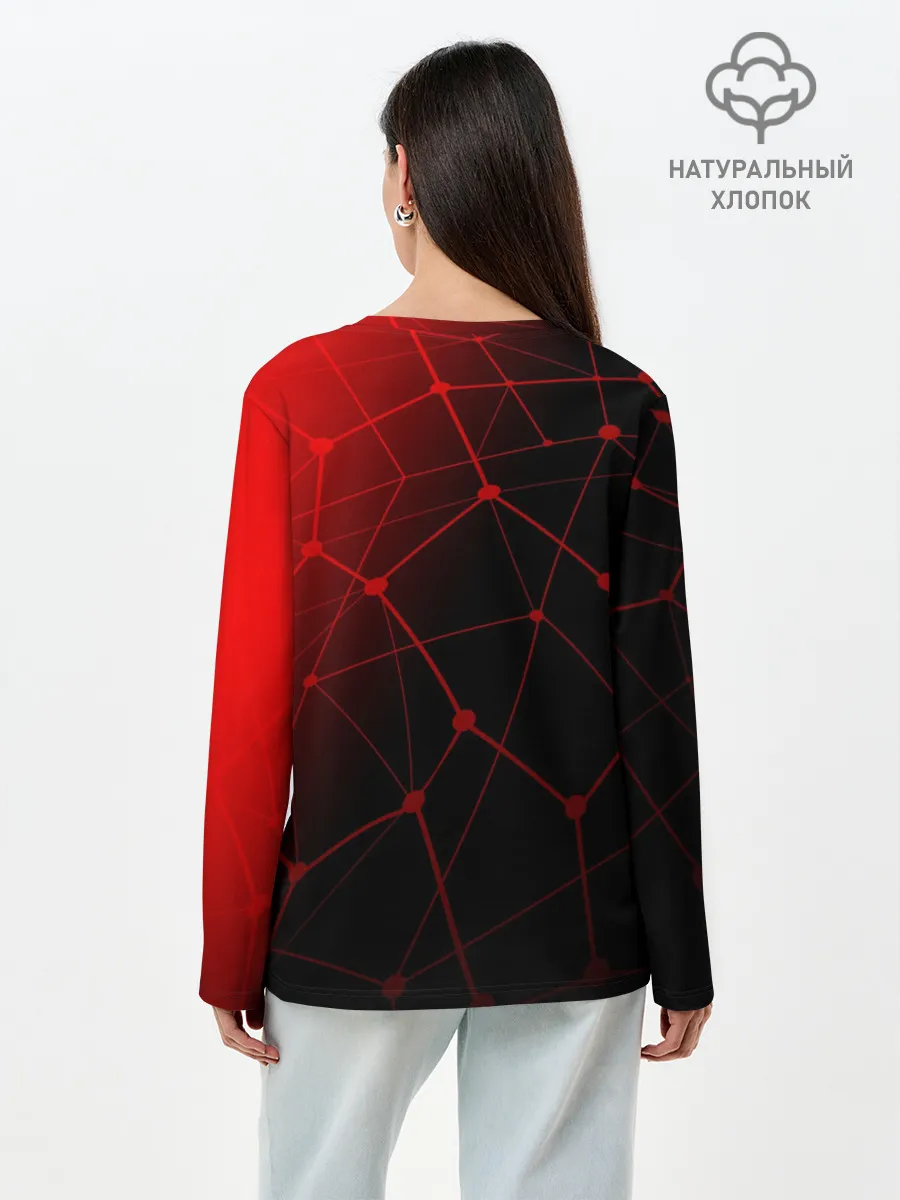 Лонгслив женский. Хлопок / LIVERPOOL / ЛИВЕРПУЛЬ / СПОРТ