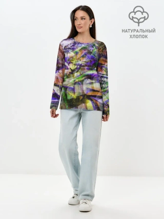 Лонгслив женский. Хлопок / Graffiti Art