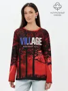 Лонгслив женский. Хлопок / Resident Evil Village