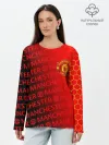 Лонгслив женский. Хлопок / МАНЧЕСТЕР / MANCHESTER UNITED