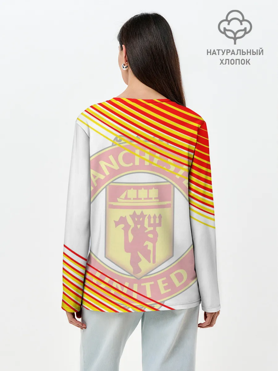 Лонгслив женский. Хлопок / МАНЧЕСТЕР / MANCHESTER / SPORT