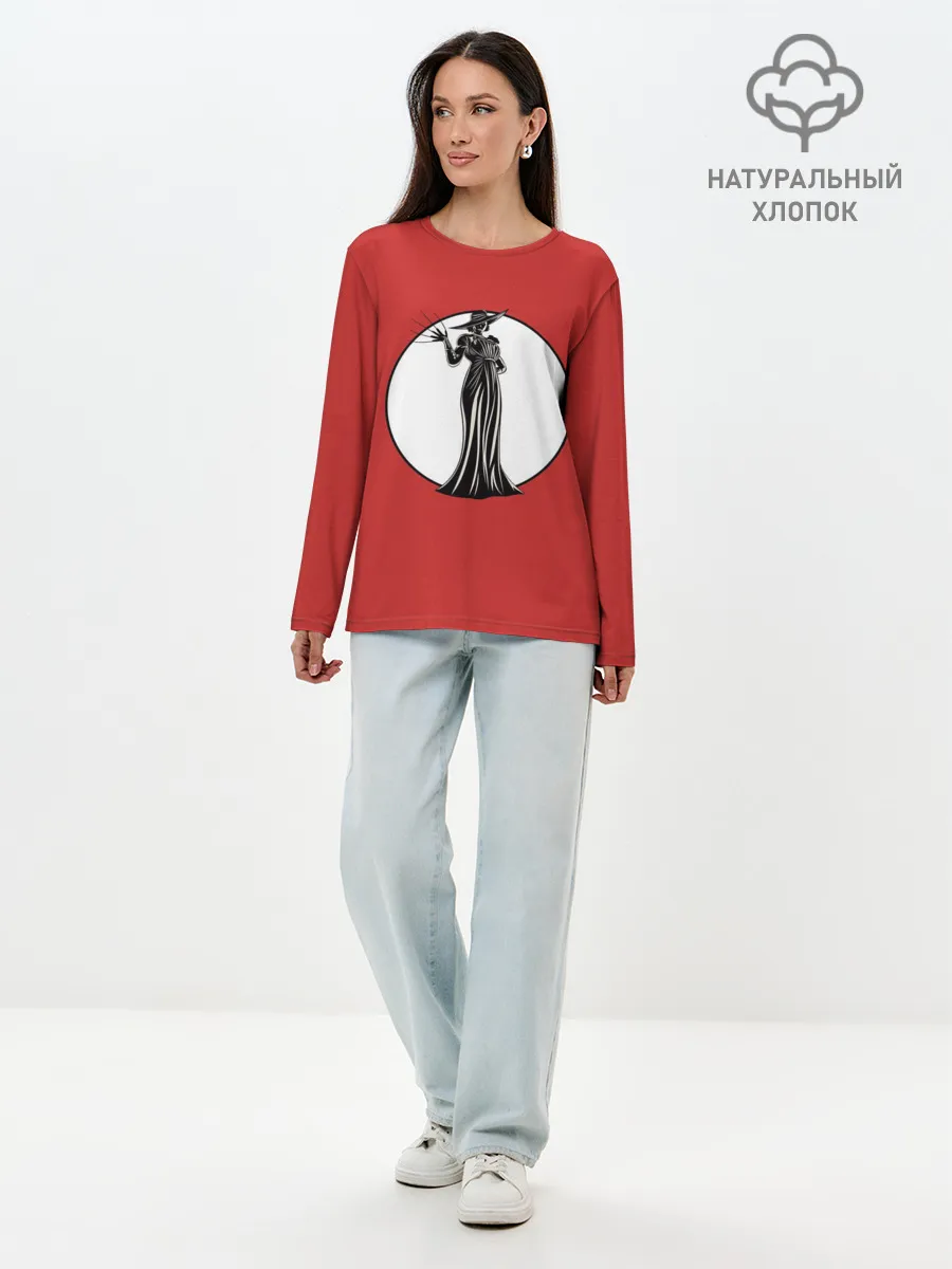 Лонгслив женский. Хлопок / Альсина Димитреску