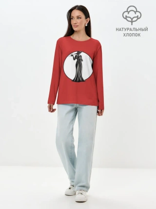 Лонгслив женский. Хлопок / Альсина Димитреску