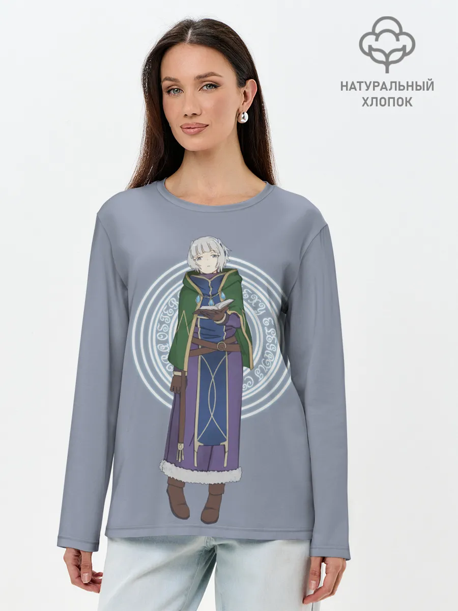 Лонгслив женский. Хлопок / Meteora