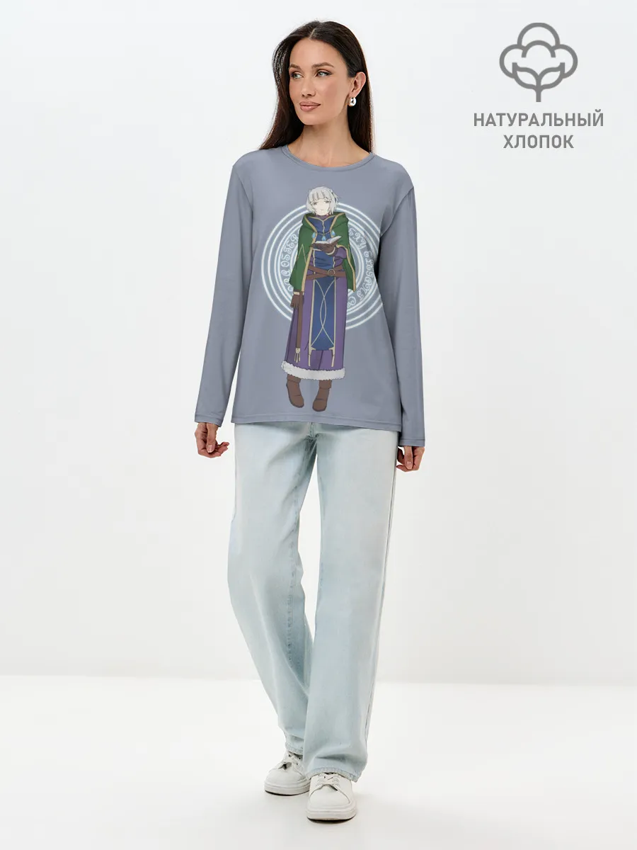 Лонгслив женский. Хлопок / Meteora