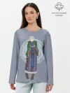 Лонгслив женский. Хлопок / Meteora
