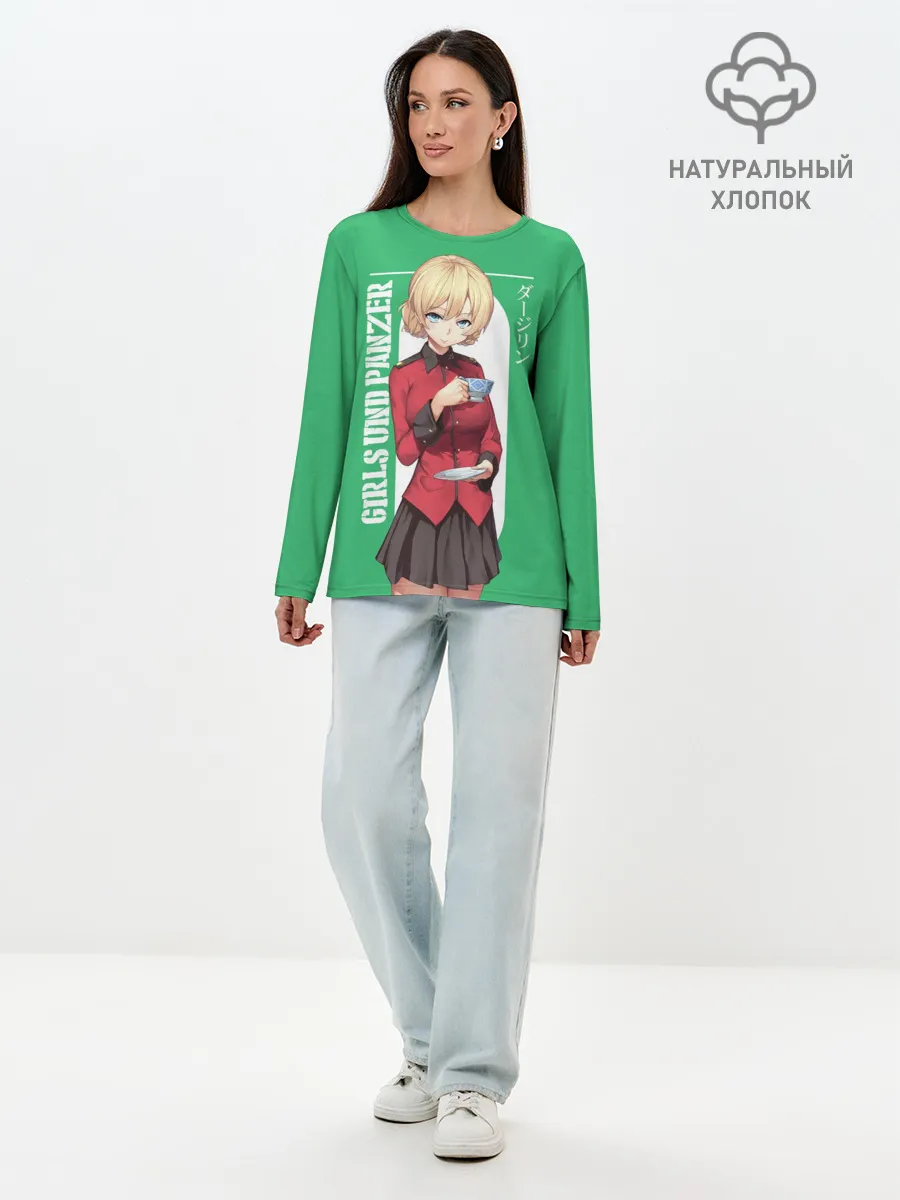 Лонгслив женский. Хлопок / Darjeeling