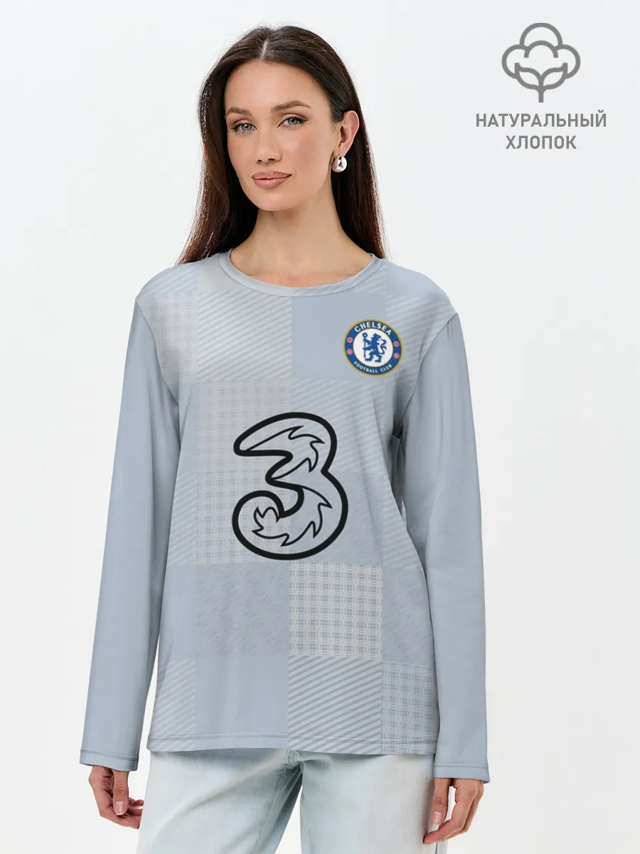 Лонгслив женский. Хлопок / FC Chelsea | Goalkeeper Stadium
