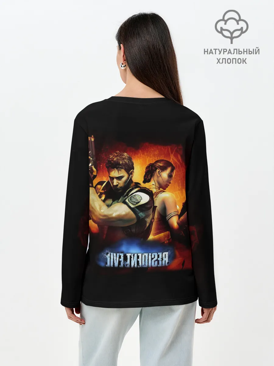 Лонгслив женский. Хлопок / Resident Evil | Рэдфилд