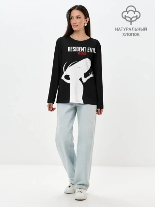 Лонгслив женский. Хлопок / RESIDENT EVIL: VILLAGE