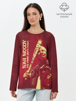 Лонгслив женский. Хлопок / Ivan Moody