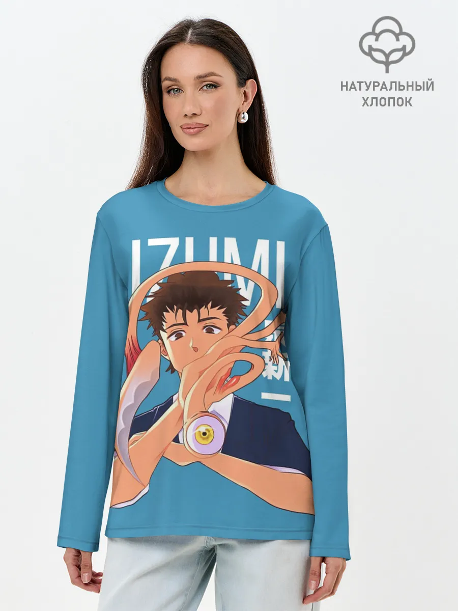 Лонгслив женский. Хлопок / Izumi and Migi