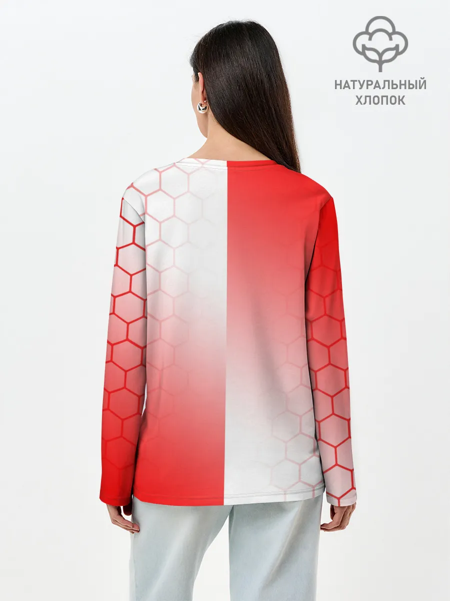 Лонгслив женский. Хлопок / FC AJAX AMSTERDAM / ФК АЯКС