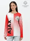 Лонгслив женский. Хлопок / FC AJAX AMSTERDAM / ФК АЯКС