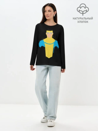 Лонгслив женский. Хлопок / Неуязвимый | Марк Грейсон