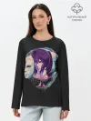 Лонгслив женский. Хлопок / Мотоко Арт